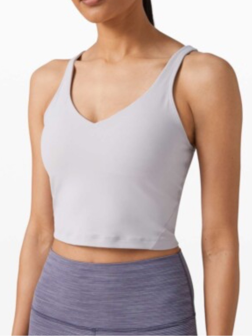 lululemon athletica V-Neck Cropped Tank